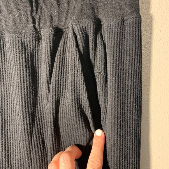 Zyia black sleep pants (waffle style) - Picture 5 of 5